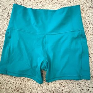 Athleta Turquoise Shorts